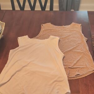 Two Sleeveless Tops From Amazon